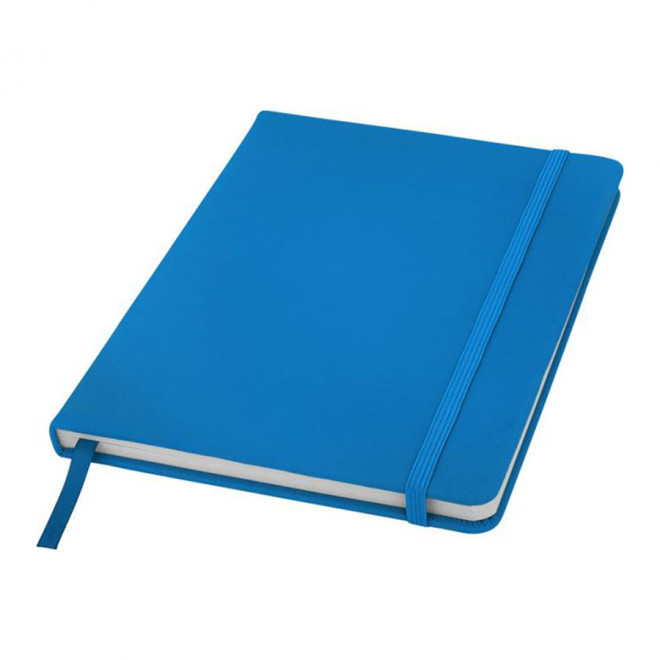 CARNET A5 PUBLICITAIRE 'TOMASO' 4J - bleu clair