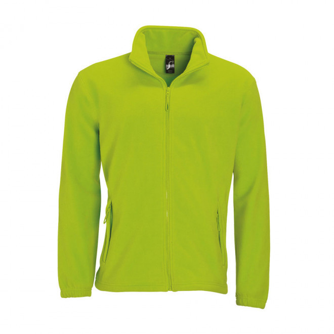 VESTE POLAIRE PUBLICITAIRE ZIPPEE HOMME 'NORTH' 300 GR/M² - lime