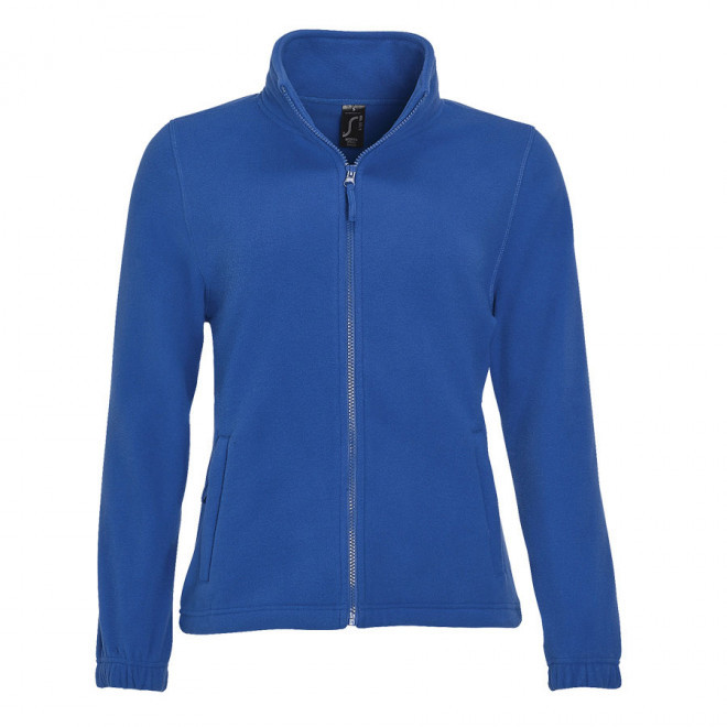 VESTE POLAIRE PUBLICITAIRE ZIPPEE FEMME 'NORTH' 300 GR/M² - bleu royal