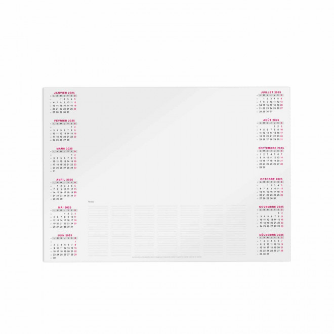 SOUS-MAINS PUBLICITAIRE A3 ou A2 'SICILIA RECYCLE' - blanc