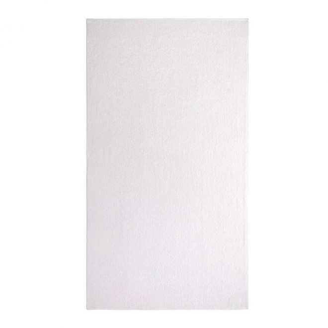 DRAP DE BAIN SUBLIMATION 100x180 'FULLY RPET' - blanc