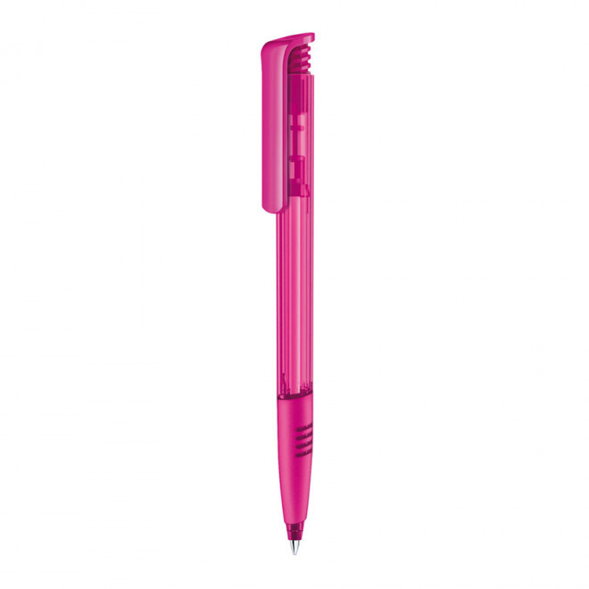 STYLO PERSONNALISÉ SENATOR® 'SUPER HIT GRIP CLEAR' - fuchsia