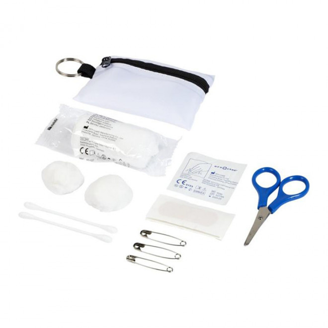 TROUSSE DE PREMIERS SECOURS PERSONNALISEE 'SAFO' - blanc