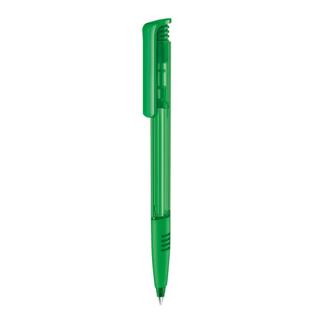 STYLO PERSONNALISÉ SENATOR® 'SUPER HIT GRIP CLEAR' - vert foncé