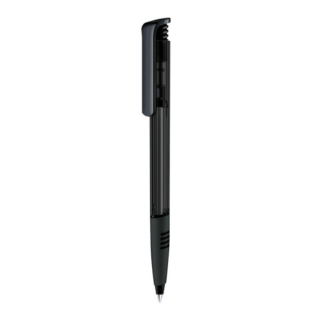STYLO PERSONNALISÉ SENATOR® 'SUPER HIT GRIP CLEAR' - noir