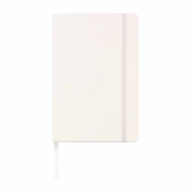 CARNET QUADRILLÉ A5 PUBLICITAIRE 'SQUARED' - blanc