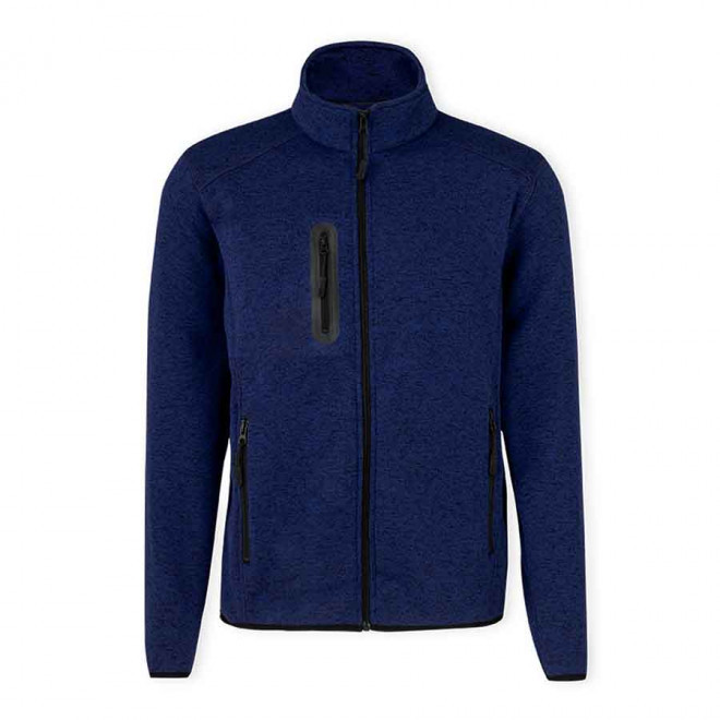 VESTE POLAIRE MIXTE PUBLICITAIRE 'EVREN' - bleu marine