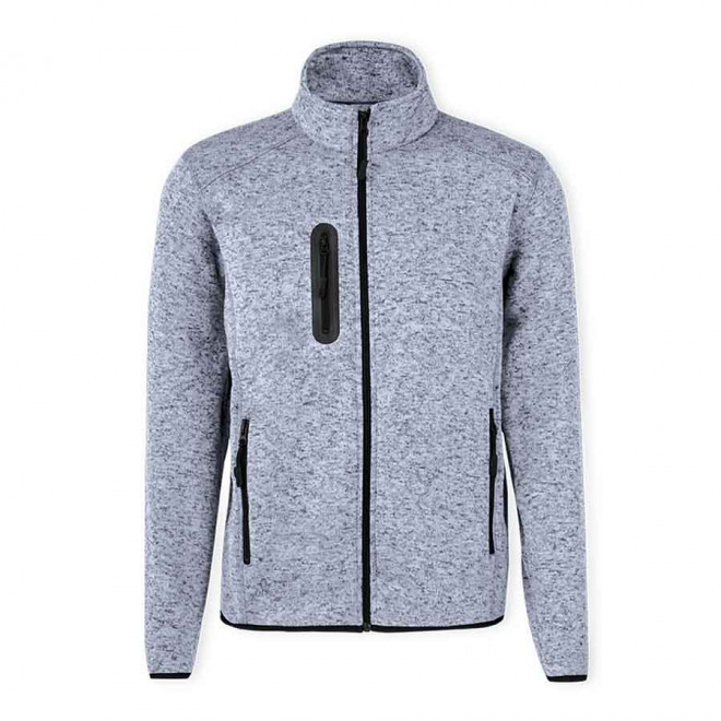 VESTE POLAIRE MIXTE PUBLICITAIRE 'EVREN' - gris clair