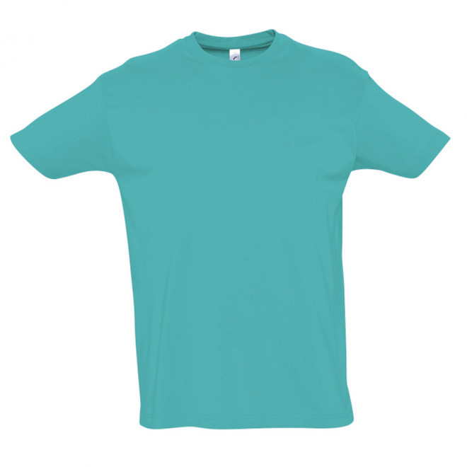 TEE-SHIRT COULEUR HOMME 'IMPERIAL' 190 GR/M² - bleu caraibes