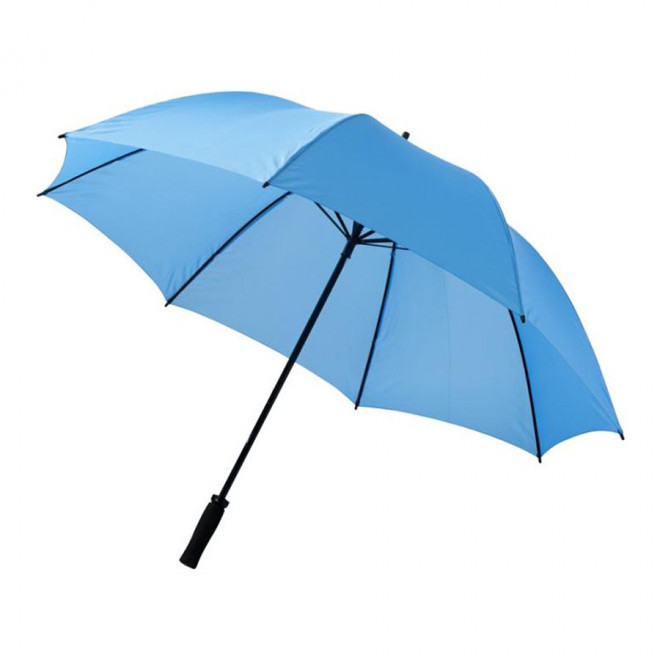PARAPLUIE PUBLICITAIRE GOLF MANCHE DROIT 'GLENMORE' - bleu ciel