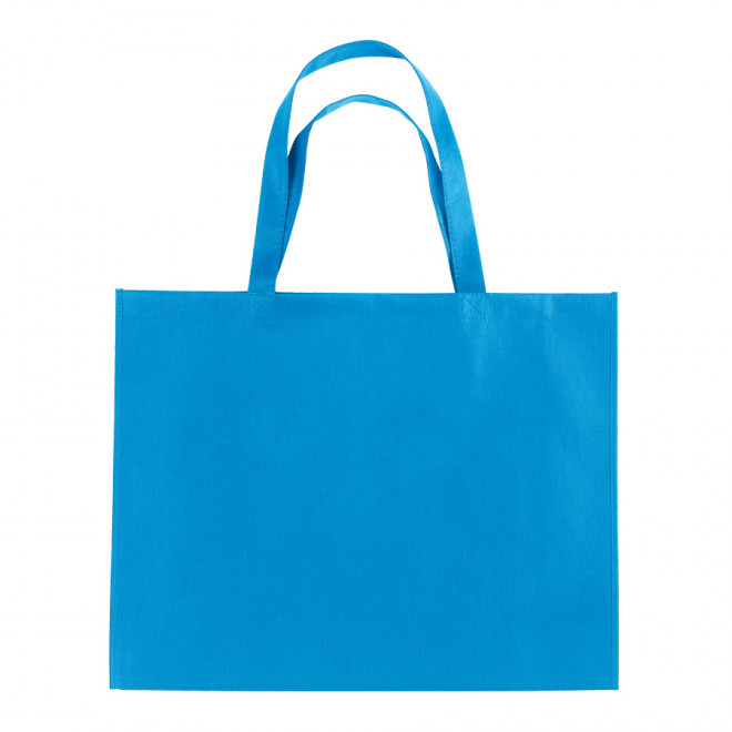 SAC SHOPPING ANSES LONGUES 'MILAZZO' 80 GR/M² - turquoise