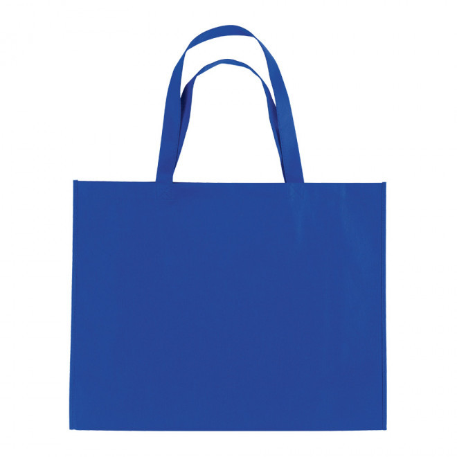 SAC SHOPPING ANSES LONGUES 'MILAZZO' 80 GR/M² - bleu royal