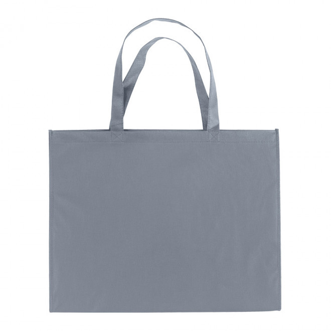 SAC SHOPPING ANSES LONGUES 'MILAZZO' 80 GR/M² - gris
