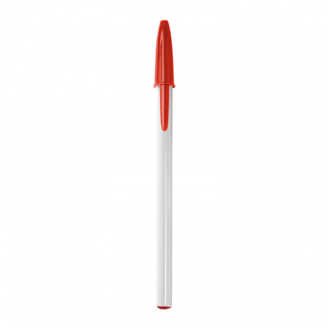 STYLO PUBLICITAIRE BIC® 'STYLE'  - blanc/rouge