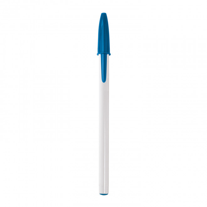 STYLO PUBLICITAIRE BIC® 'STYLE'  - blanc/bleu