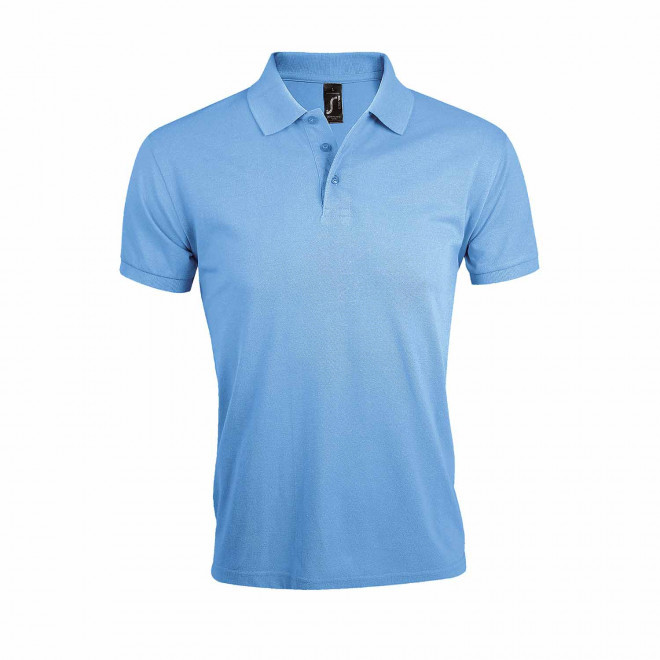 POLO PERSONNALISABLE HOMME 'PRIME' - bleu ciel