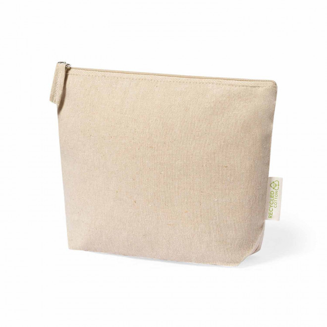 TROUSSE DE TOILETTE PUBLICITAIRE 'MELLY RECYCLE'  - naturel