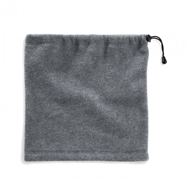 BONNET CACHE COU POLAIRE PERSONNALISABLE 'COMBO' - gris