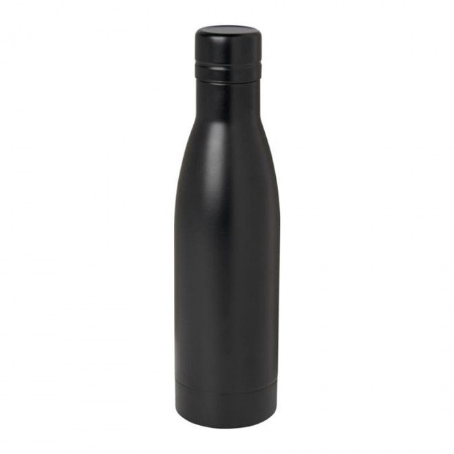 BOUTEILLE ISOTHERME PUBLICITAIRE 500 ML 'ALMIA RECYCLEE' - noir