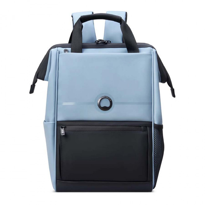 SAC A DOS DELSEY PARIS PUBLICITAIRE 'TURENNE' - bleu gris