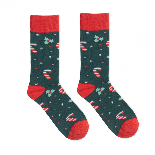 CHAUSSETTES NOEL PERSONNALISABLE 'SOOKY' - vert