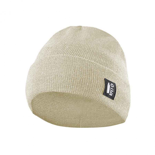 BONNET EN RPET PUBLICITAIRE 'BOLIMO RPET' - beige