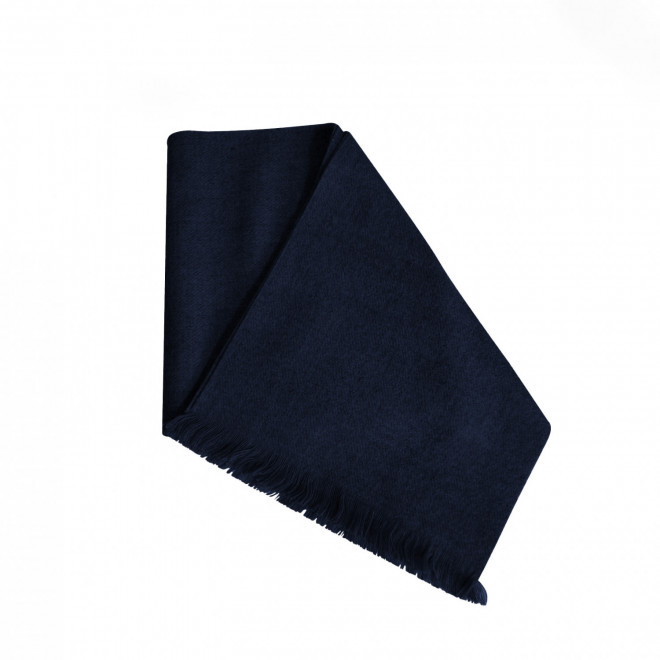 ECHARPE FAB.FRANCE PERSONNALISABLE 'HIBERNOL' - bleu marine