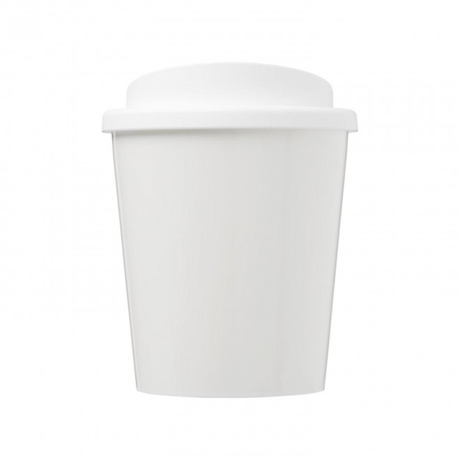 GOBELET ISO AMERICANO® QUADRI PERSONNALISABLE 'IBON MINI' - blanc