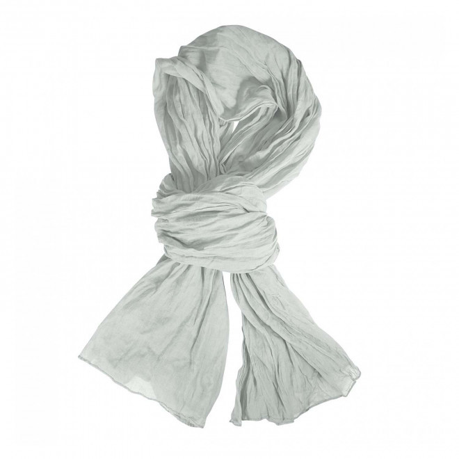 CHECHE FOULARD PERSONNALISABLE 'LORENCE' - gris