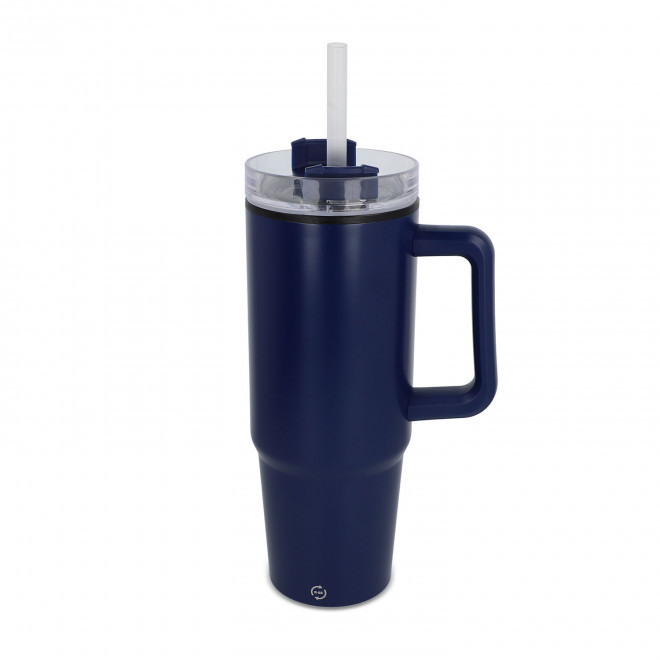 MUG RECYCLE 800ML PERSONNALISABLE 'TENDENZE' - bleu foncé