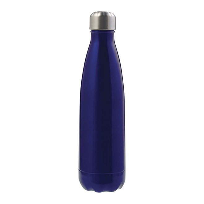 BOUTEILLE ISOTHERME PERSONNALISABLE 500ML 'MATERA' 4 JOURS - bleu