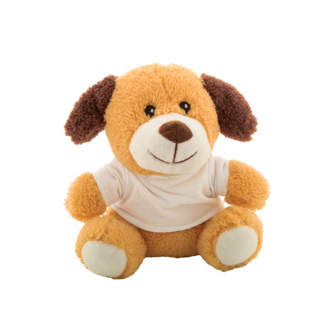 PELUCHE RPET PERSONNALISABLE 'CHACHA' - chien