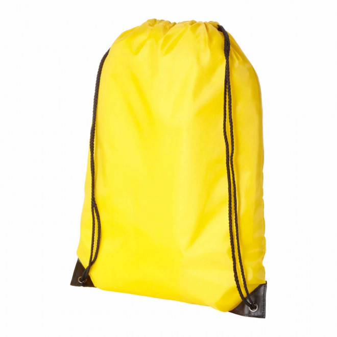 SAC A DOS PUBLICITAIRE NYLON 'OLYMPIA' 4J - jaune