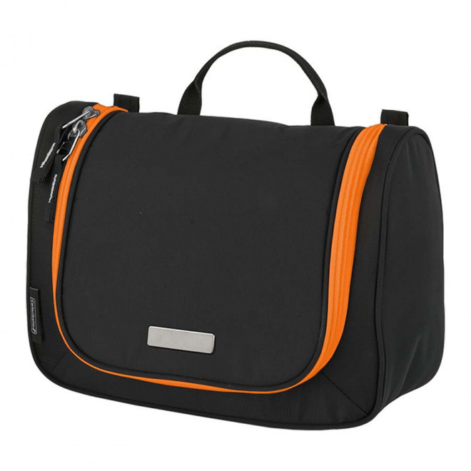 TROUSSE DE TOILETTE PERSONNALISABLE 'LINA' - orange