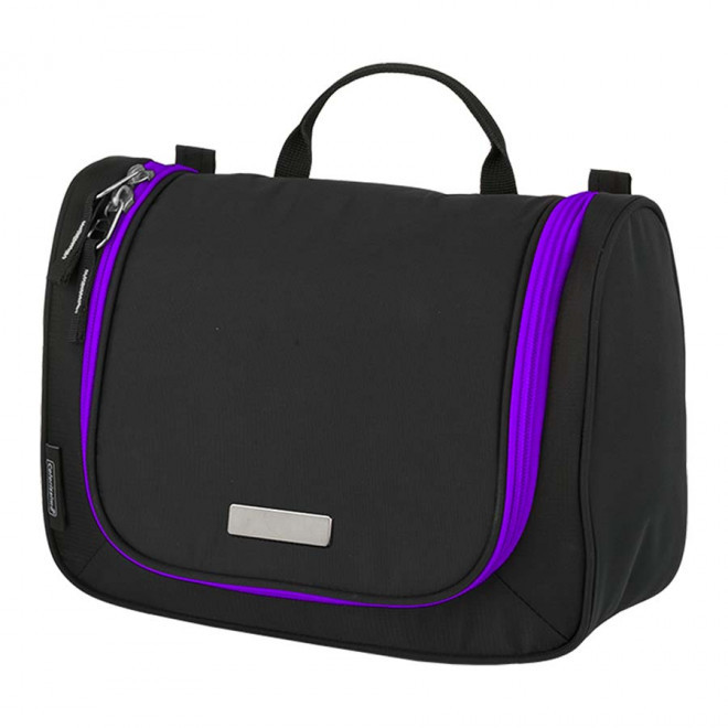 TROUSSE DE TOILETTE PERSONNALISABLE 'LINA' - violet