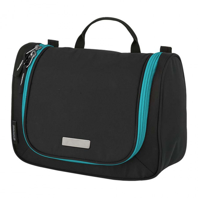 TROUSSE DE TOILETTE PERSONNALISABLE 'LINA' - turquoise