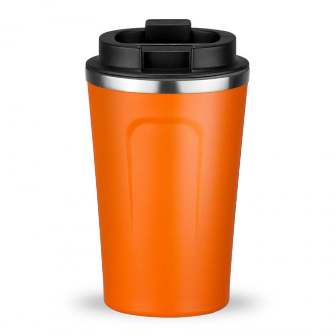 MUG ISOTHERME PUBLICITAIRE 350ML 'NORDIC' - orange