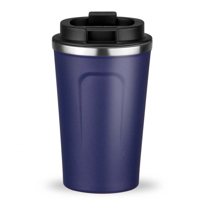 MUG ISOTHERME PUBLICITAIRE 350ML 'NORDIC' - bleu nuit