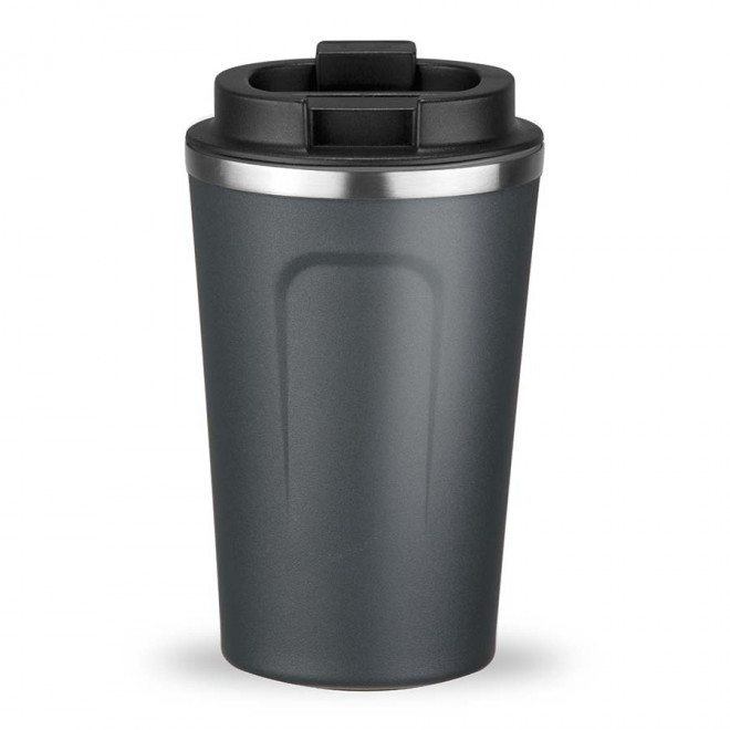 MUG ISOTHERME PUBLICITAIRE 350ML 'NORDIC' - gris