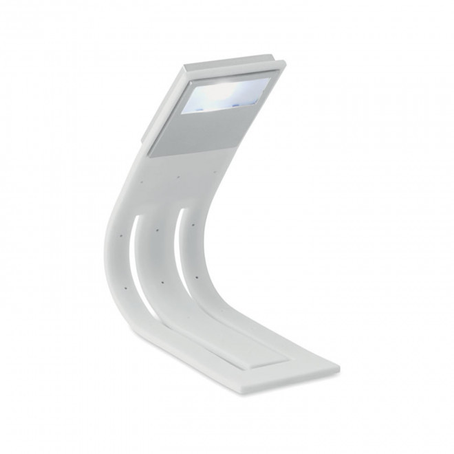 LAMPE DE LECTURE MARQUE PAGE PERSONNALISEE 'BOUKI' - blanc