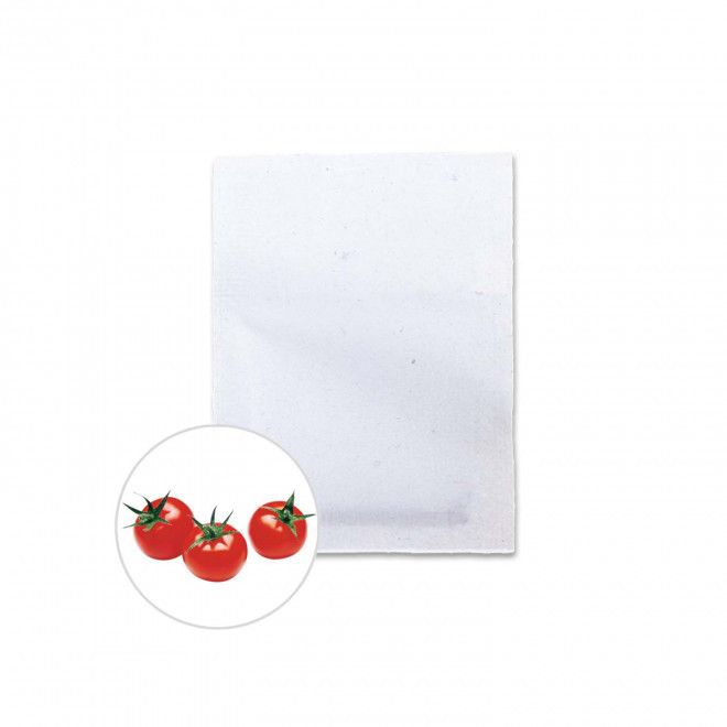 SACHET DE GRAINES PERSONNALISABLE ZERO PLASTIQUE 'RECOL' - tomate cerise