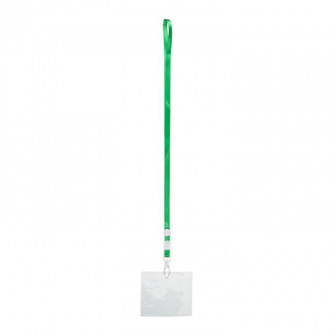 TOUR DE COU AVEC PORTE CARTES 'MOTI' - vert