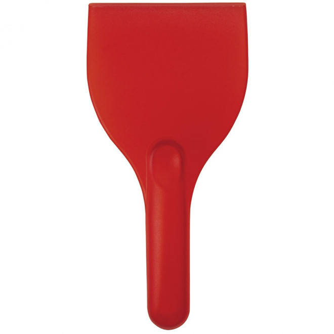 GRATTOIR PERSONNALISÉ PARE-BRISE 'GIVRE RPET' - rouge