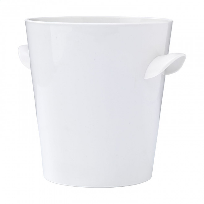 SEAU A CHAMPAGNE RECYCLE PERSONNALISABLE 'CHEERS' - blanc