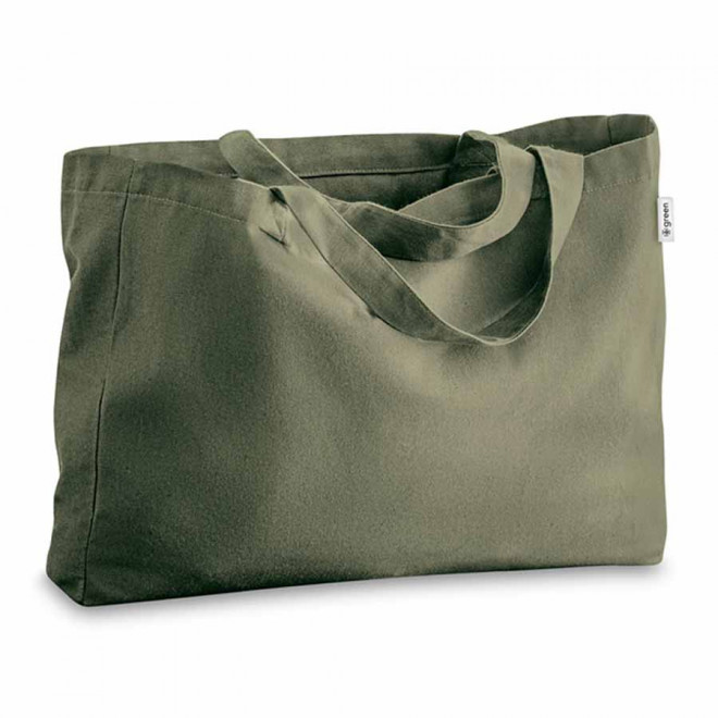 SAC COTON RECYCLE PERSONNALISABLE 'VOJO' - vert