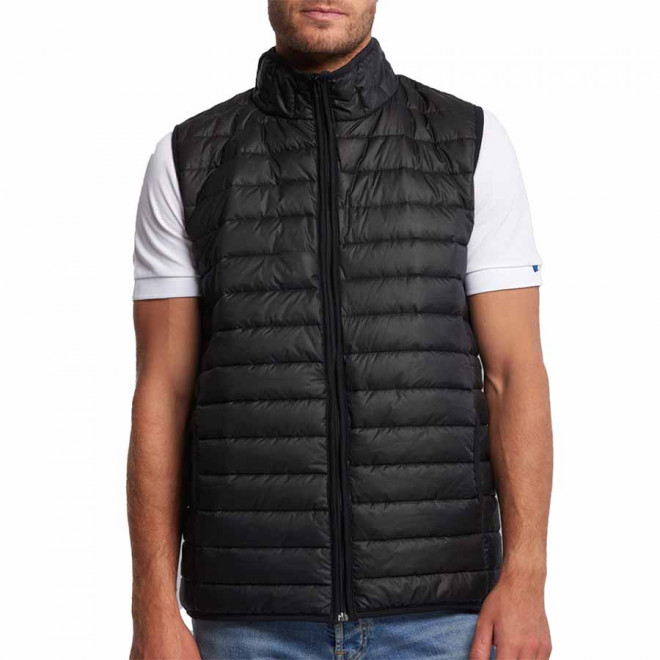 DOUDOUNE BW HOMME MUSTAGHATA® PERSONNALISABLE 'CHAMONIX' - noir
