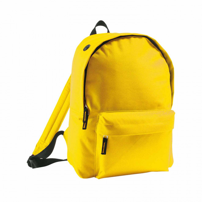 SAC A DOS PERSONNALISABLE EN POLYESTER 'RIDER' - jaune