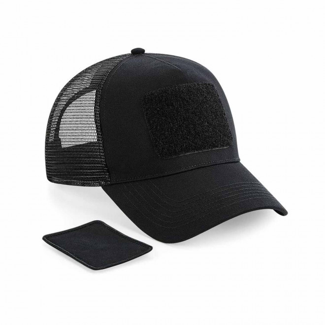CASQUETTE FILET PERSONNALISABLE 'HASTO' - noir