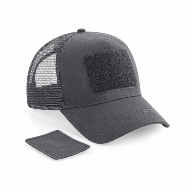 CASQUETTE FILET PERSONNALISABLE 'HASTO' - graphite