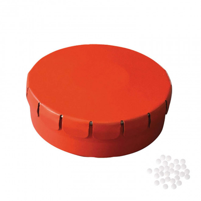 EXPRESS 48H - BOITE A BONBONS BIO 'CLIC CLAC' - orange